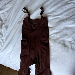SKIMS Chocolate Shapewear Bodysuit